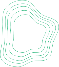 Decorative background shape